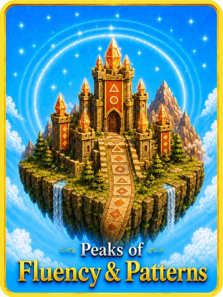 Peaks of Fluency & Patterns realm card